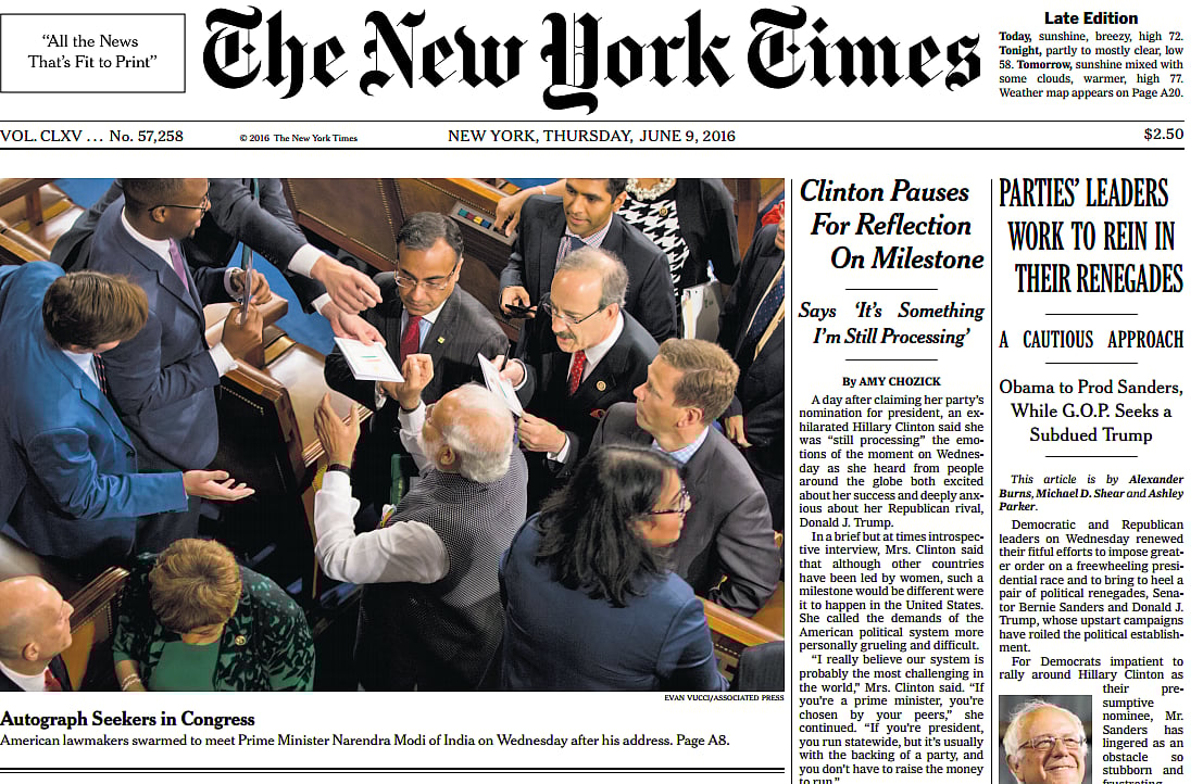This is How American Media Reacted to Modi’s Congressional Speech